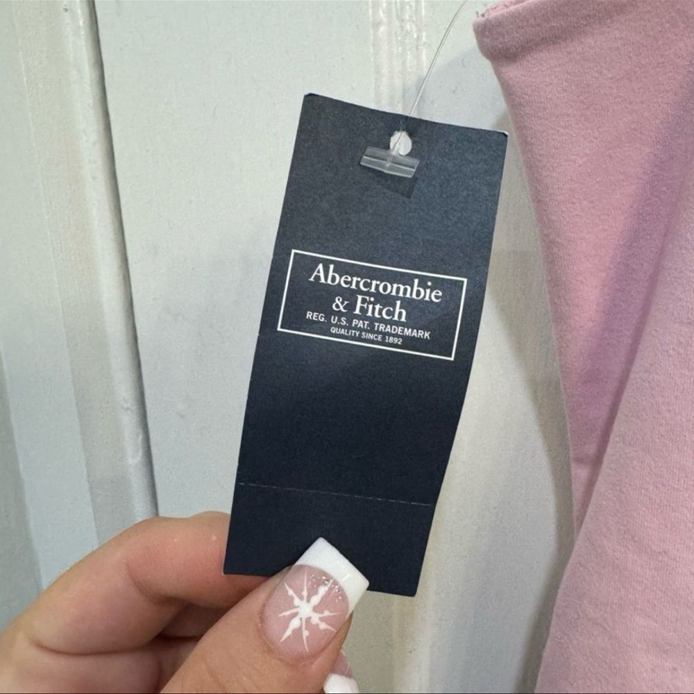 Abercrombie & Fitch Soft A&F Collection Asymmetrical Bodysuit - NWT - Size Large - Picture 6 of 8